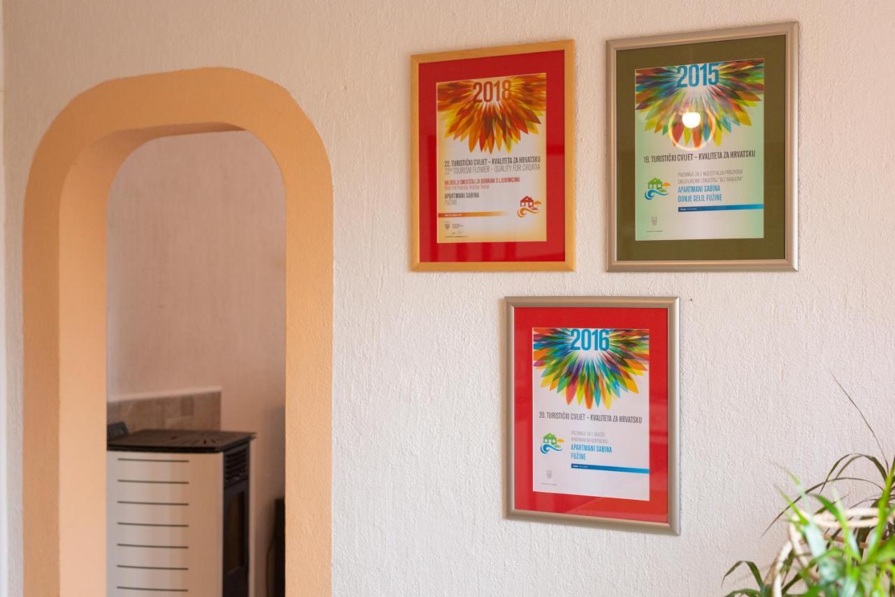 Apartmani Sabina Fužine Kültér fotó